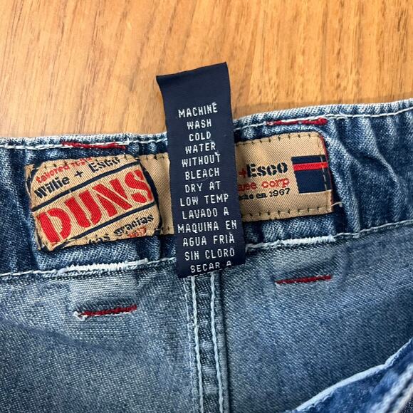 Willie Esco Duns Jeans 40 x 33 Fur Cargo Utility Baggy Loose 90s Y2K Street - Picture 13 of 16